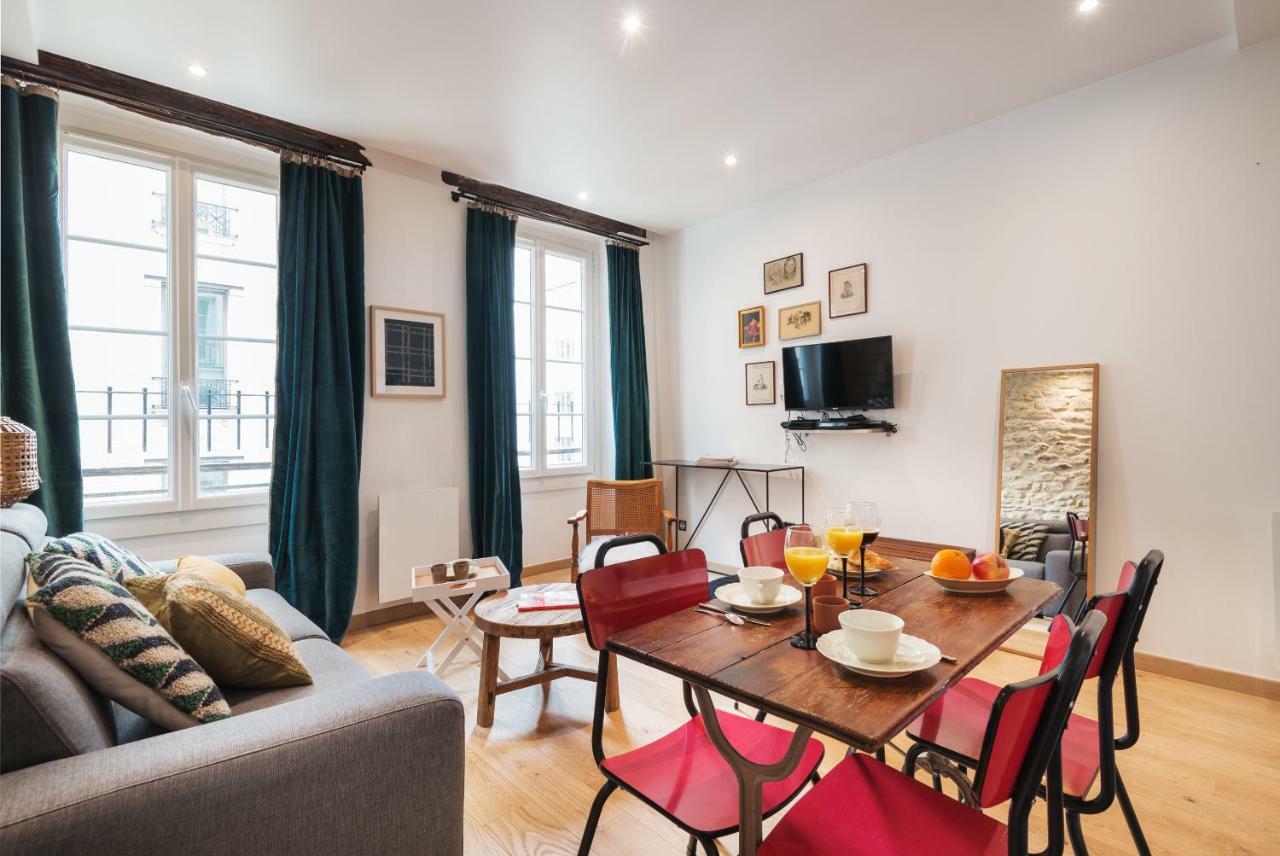 Appartement Hugo Et Tom - Quartier Montorgueil París Exterior foto